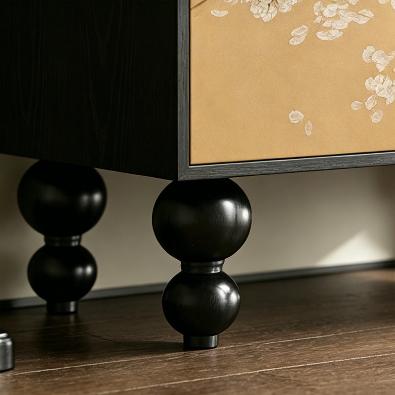 Nouveau cabinet d'appoint peint de style chinois