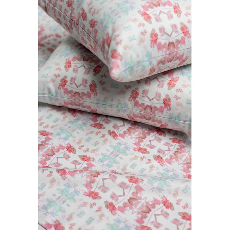 The Fields Strawberry Lumbar Pillow Cover & Insert