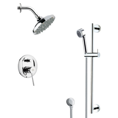 Rendino Complete Shower System with Rough in-Valve