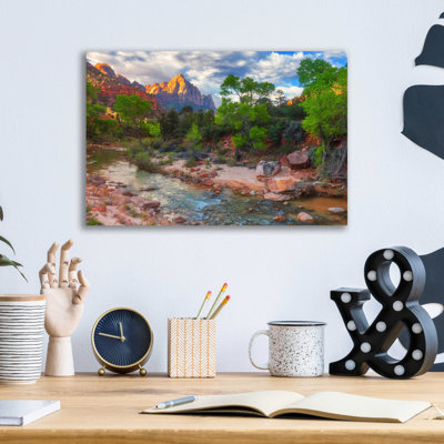 " Banks Of Zion - Zion National Park " by Darren White