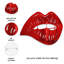 Décoration murale moderne «Biting Lips»-1092048613-1092048616