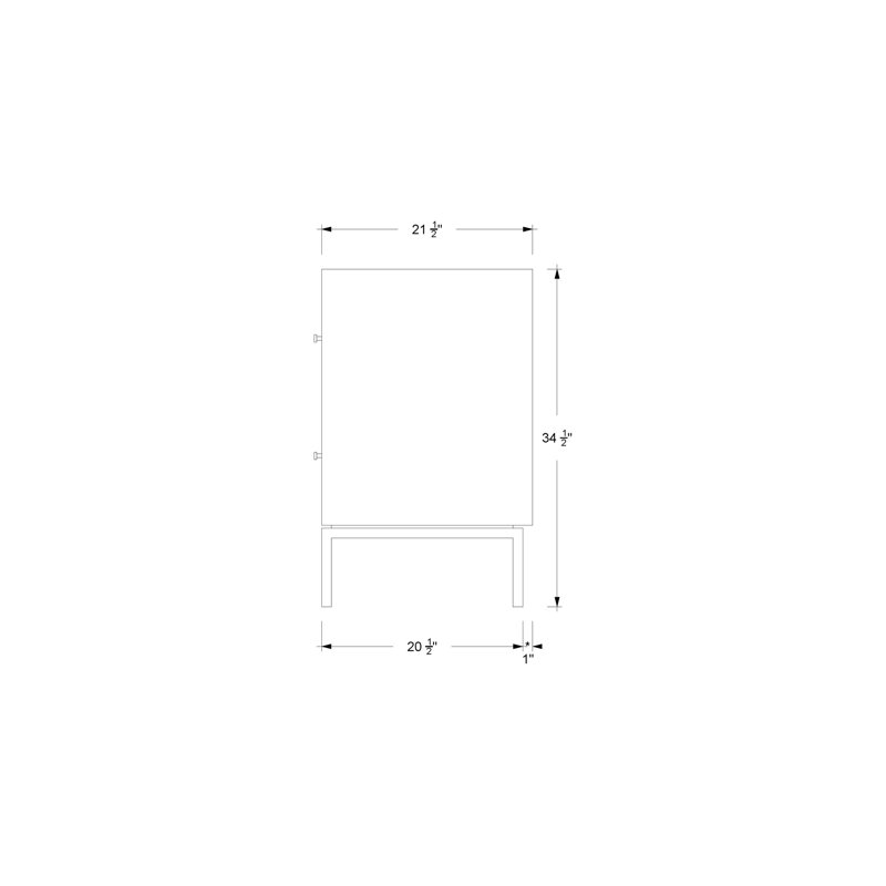 Rift White Oak Two-Drawer Single Bath Vanity, 30", Polished Chrome, Classic Black
