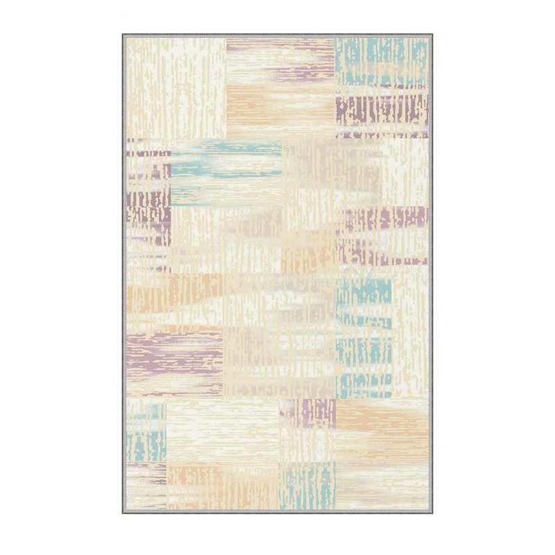Antibacterial Hall Carpet, 3D Digital Printed, 3.3 x 4.9 ft | 100% Polyester, 0.3 in Pile Height, Non-Slip Underside, Machine Washable, Durable & Easy Care | Perfect for Living Room, Entryway & Home Décor