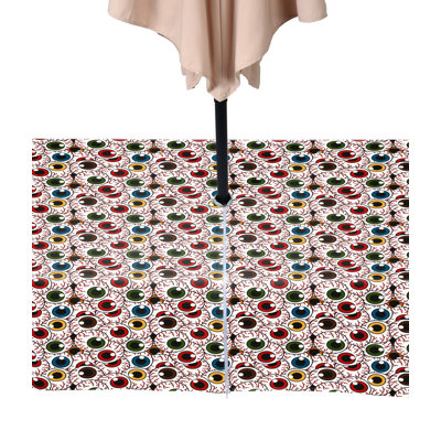 Bloodshot Eyeballs Water Repellent Tablecloth