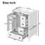 Meuble-lavabo de 24 po avec lavabo en céramique intégré-221240843
