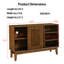 Buffet 47,3 "avec rangement