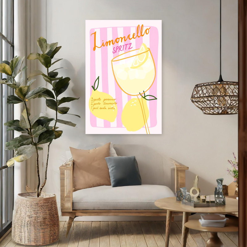 Art contemporain contemporain d'été, H 48 po x l 32 po
