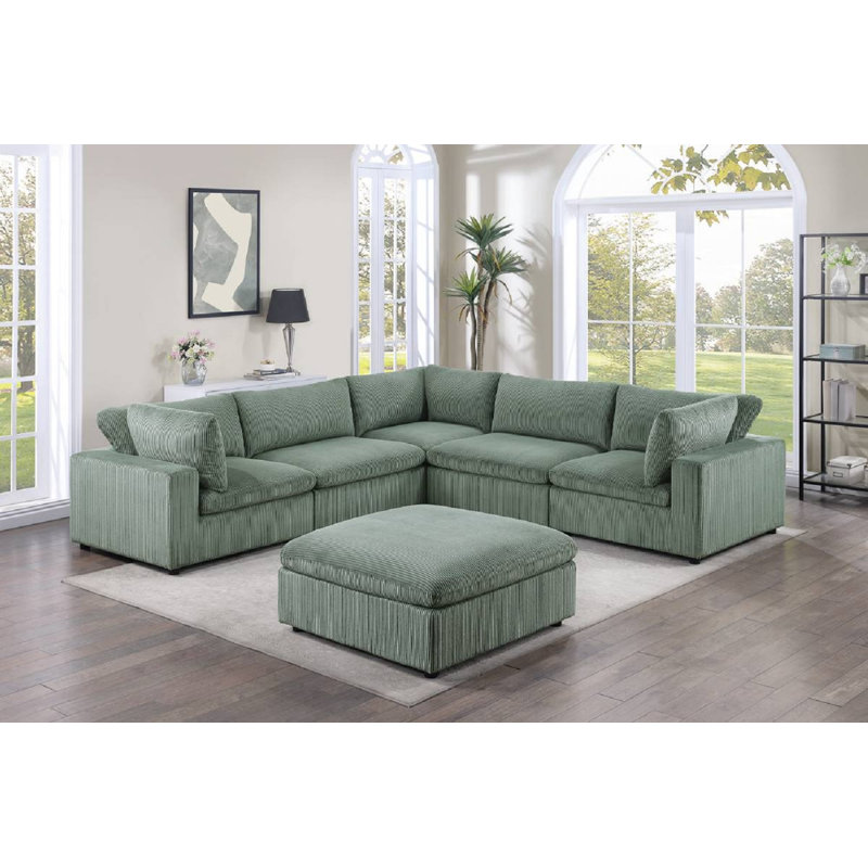 Canapé modulaire 6 pièces Heyes