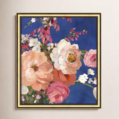 Calliope "Midnight Garden Flowers I" Painting