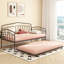 Lit de jour simple avec lit gigogne Fox-1955457048