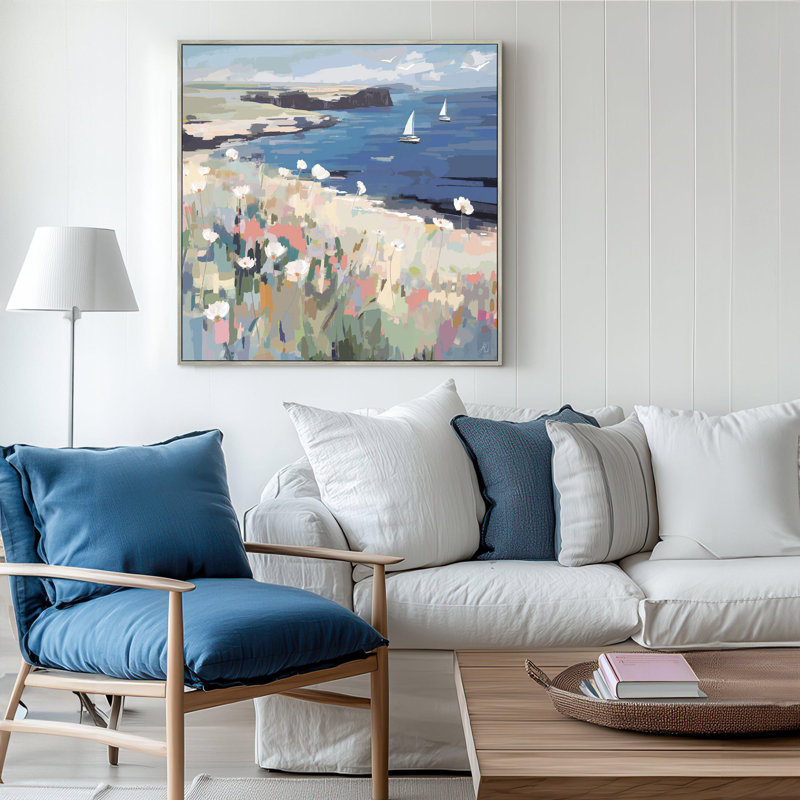 On the Breeze Framed Canvas 810x30mm