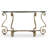 Solano 60.63'' Glass Top Console Table
