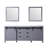 Marsyas 80 in W x 22 in D Double Bath Vanity and 30 in Mirrors-113388994-113388993