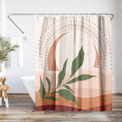 Rideau de douche Bradner Boho Desert