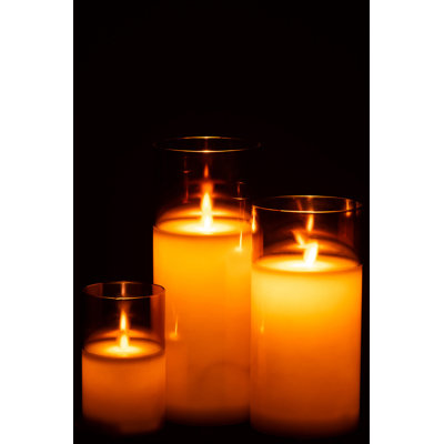 Glass Tabletop Tealight Holder