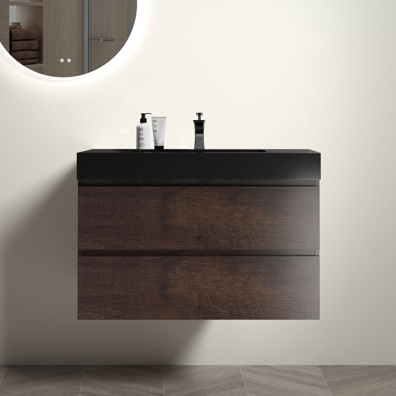 Plateau de meuble-lavabo intégré Prescott (lavabo seulement), 35.80