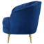 Chaise capitonnée Channel