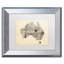 « australia carte postale » par michael tompsett, impression encadrée sur toile-17770754-40004154