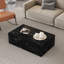 39.3*21.7*11.8 Inch White Marble Pattern MDF Coffee Table - Luxurious Design-133962527-133962529