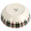 Martha Stewart 8.6 Inch Holiday Plaid Stoneware Serving Bowl in Red
