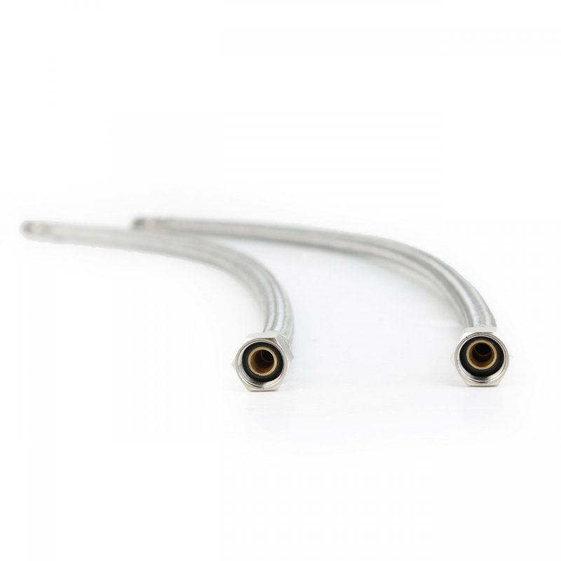 Stainless Steel Braided Faucet Supply Lines 10mm Male to 3/8" Female