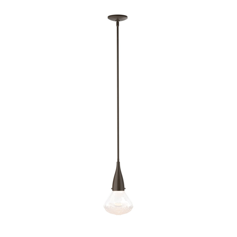 Fritz 1 - Light Single Teardrop Pendant, Bronze