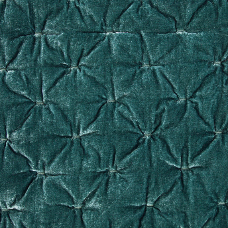 Taie décorative Stella, Très grand, Bleu sarcelle