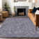 Premium Machine Washable Prisco Eggplant Rug
