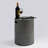 Steel Propane Tank Cover Round Tank Holder Hide-Away Side Table