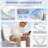 Electric Toilet Seat With Remote Control, Heated Toilet Seat, Warm Air Dryer, Soft Closed Lid, Night Light, Led Display, Self-clean, Stainless Steel Nozzle, Adjustable Water Pressure