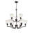Caily 9 - Light Steel Dimmable Chandelier-1756117697