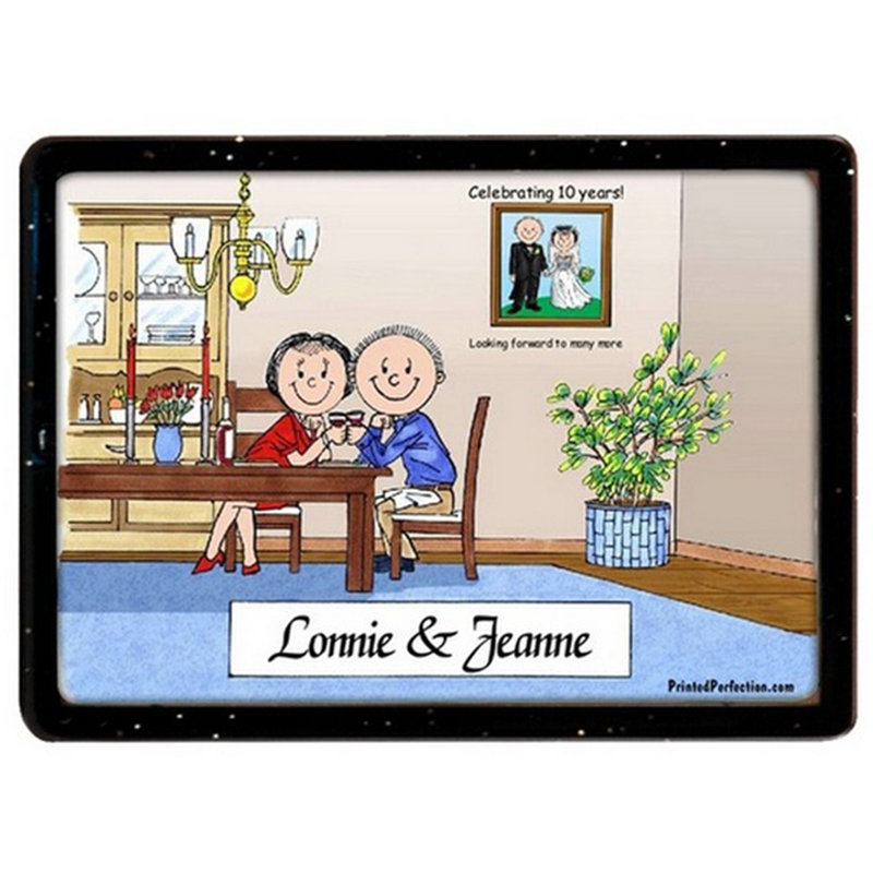 Magnet personnalisé en acrylique pour anniversaire personnalisé!, Oui