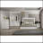Mist Chest – Two-Tone High-Gloss Marble & Lacquer Finish With Five Smooth-Glide Drawers, Velvet-Lined Top Drawer