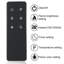 Eul 17 Stories Black Electric Fireplace-144850143