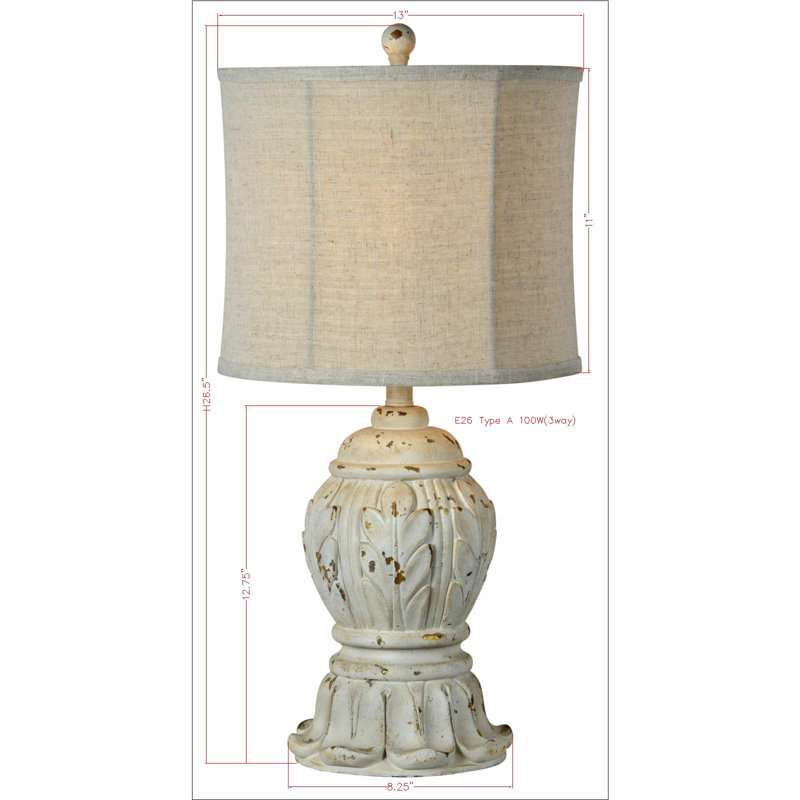 Lampe de table 26,5 po Weinstein