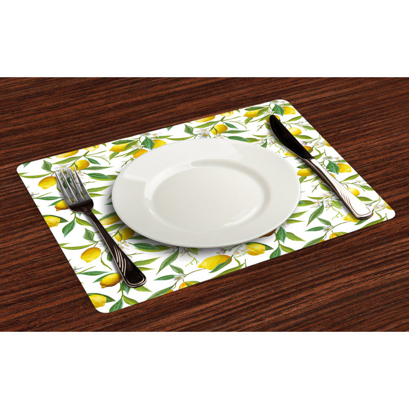 Imhoff Nature Lemon Woody Romantic Placemat