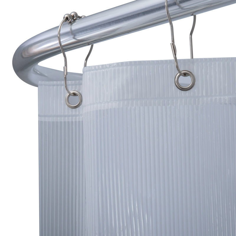 Doublure de rideau de douche Peva Elle, Transparent