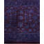 Overdyed Hand-Knotted Wool Modern-Contemporary Purple Runner 2' 7" x 14' 0"