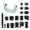 [21Pcs] Universal Ball Joint Press Service Repair Remover Adapter Tool Kit Set