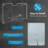 LED Bathroom Mirror 40" X 24" Front And Backlight (Includes Mirror Only)-1912767867