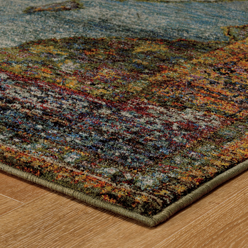 Tuma Oriental Indoor Rug, Round 7'10"