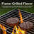  Northland Grill 36" Rectangular Wood-Burning Black Finish Steel Outdoor Fire Pit