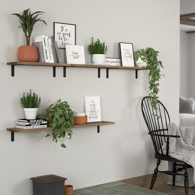 5 -Piece Floating Shelf