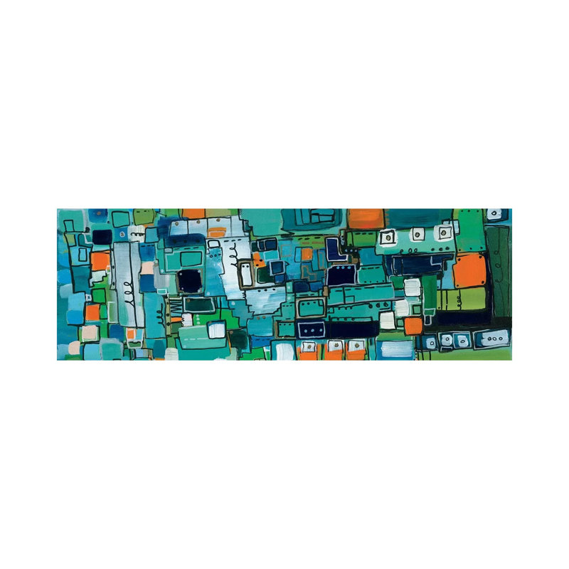 Retro Rebel - Giclée sur toile tendue avec châssis, H 12 po x l 36 po