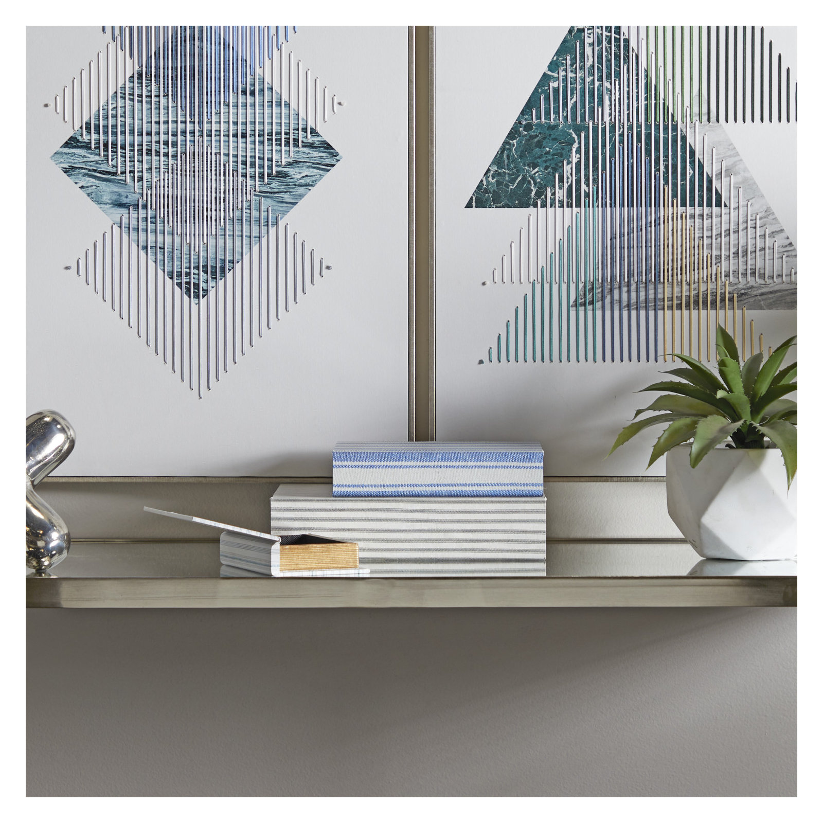 Fosette 3 - Piece Canvas Book Box