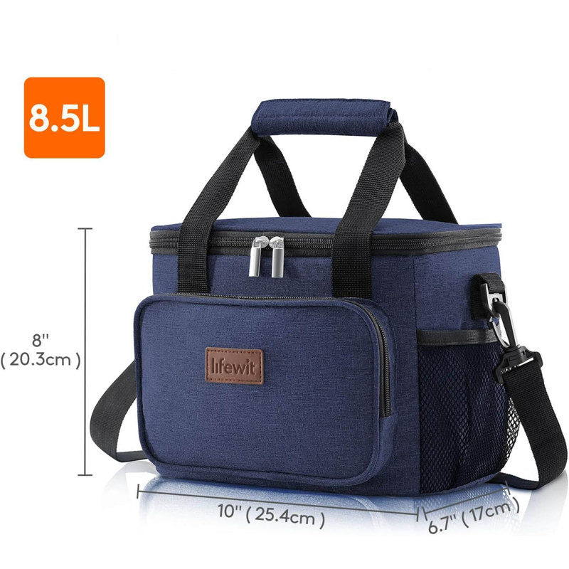 Large Lunch Bag(8.5L), Dark Blue