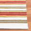 Racing Point Striped Area Rug in Terry White/Racing Red-1153101095