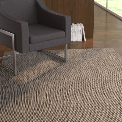 Tapis d'intérieur / extérieur de couleur unie Sezis Performance