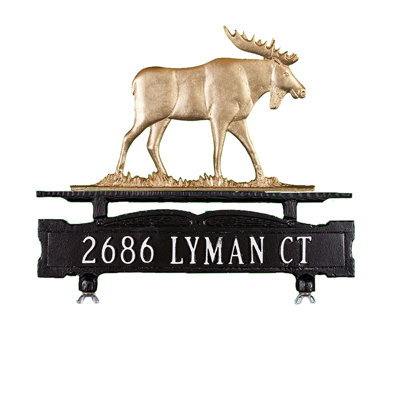 Metal Mailbox Sign