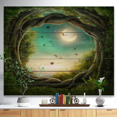 «Enchanted Dark Forest», impression